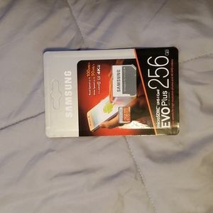 Samsung Evo Plus 256Gb Memory card